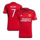 MOUNT #7 Manchester United Domicile Maillot 2023/24 Rouge - UCL