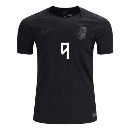 BRAUT HAALAND #9 Norway Away Jersey - World Cup 2026 Black