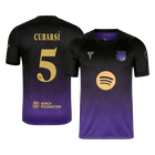 CUBARSÍ #5 Barcelona Extérieur Maillot 2026/27 Black/Purple - UCL