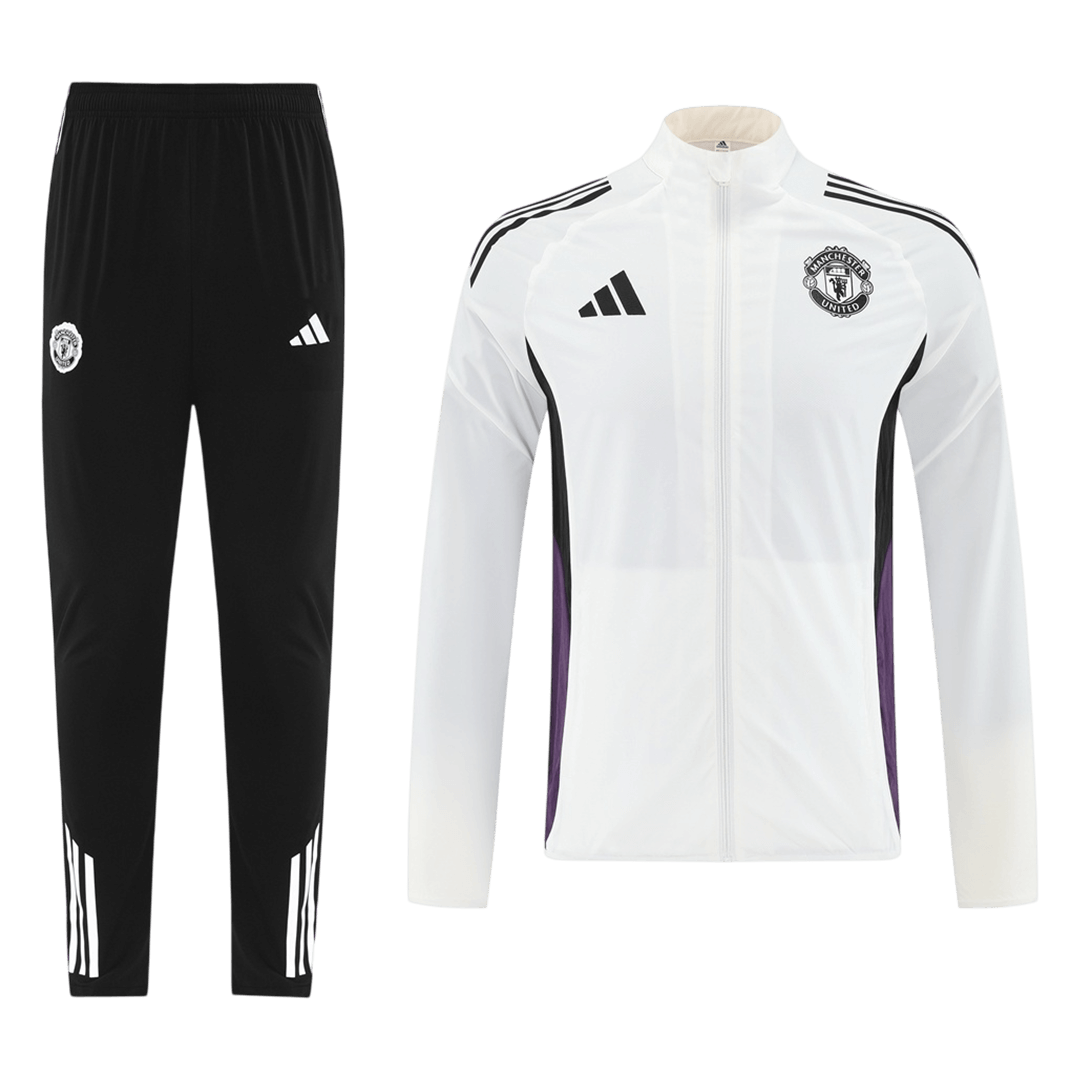 Maillot de survêtement Manchester United 2025/26 Blanc