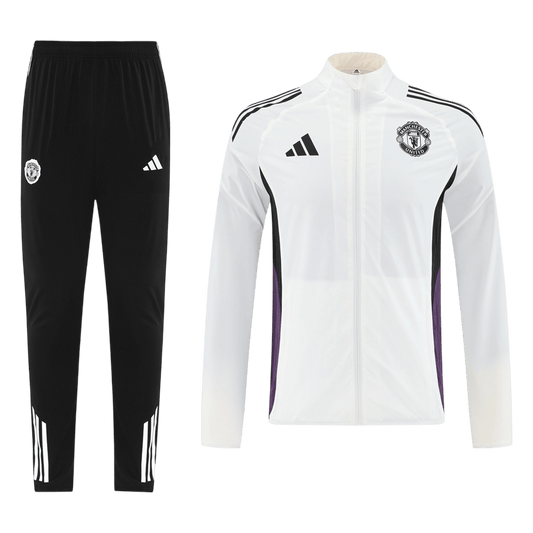 Maillot de survêtement Manchester United 2025/26 Blanc