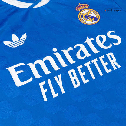 Maillot Real Madrid Extérieur 2025/26 Bleu Joueur