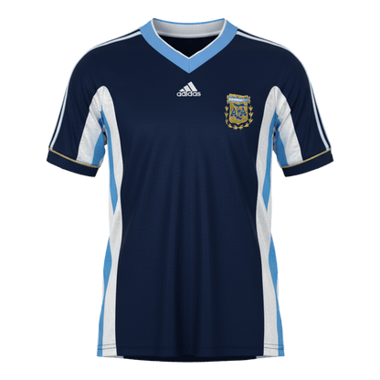 Maillot extérieur rétro Argentine 1998 Bleu marine