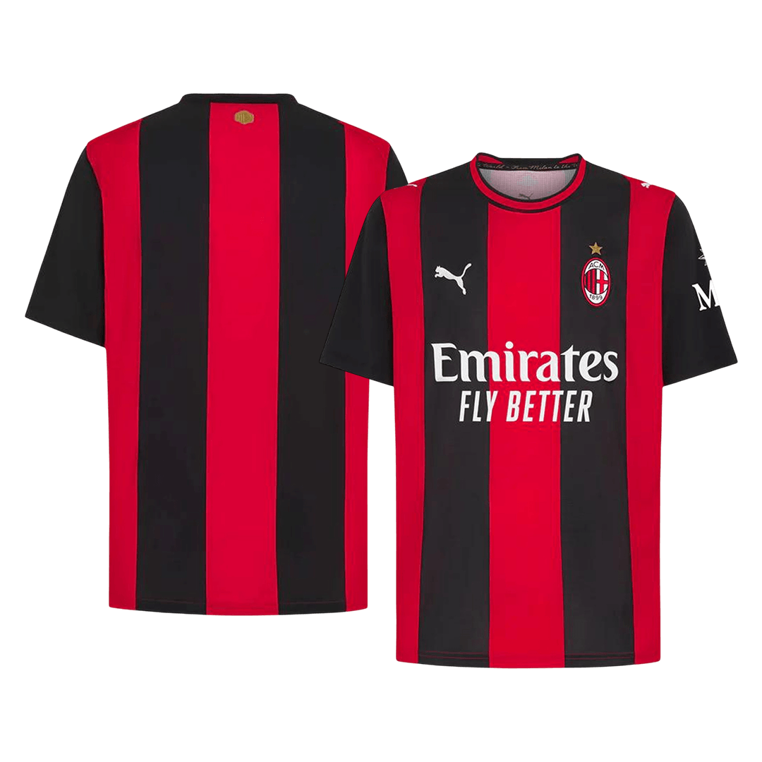 Maillot Domicile AC Milan 2026/27 Rouge et Noir