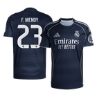 F.MENDY #23 Real Madrid Extérieur Maillot 2025/26 Bleu marine - Super
