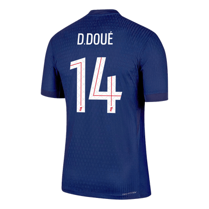 D.DOUÉ #14 PSG Domicile Maillot 2025/26 Bleu marine Joueur