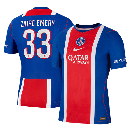 ZAÏRE-EMERY #33 PSG Domicile Maillot 2026/27 Dark Blue Joueur