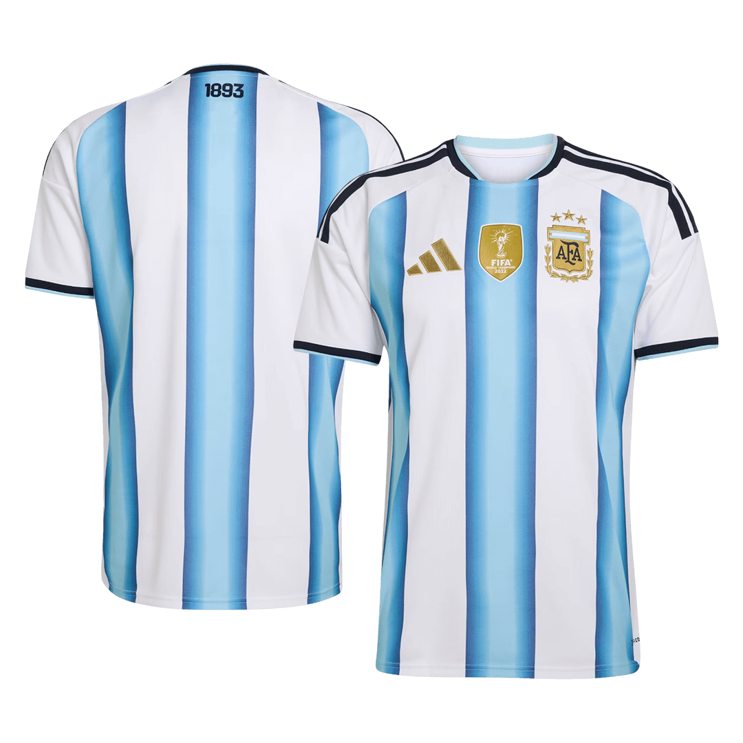Maillot Domicile Argentin - Coupe du Monde 2026 Bleu&Blanc - Super