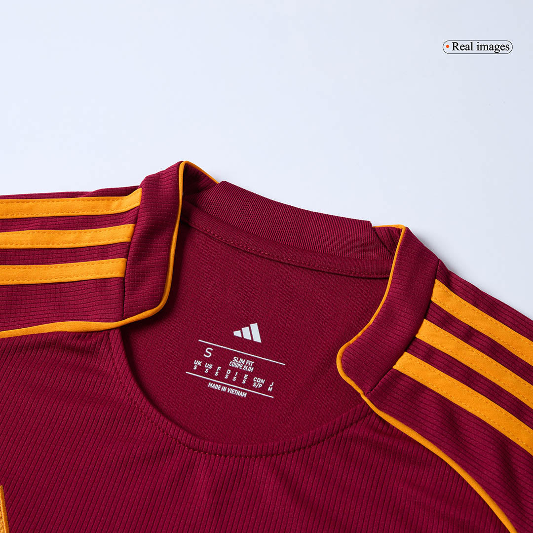 Roma Domicile Maillot 2025/26 Rouge
