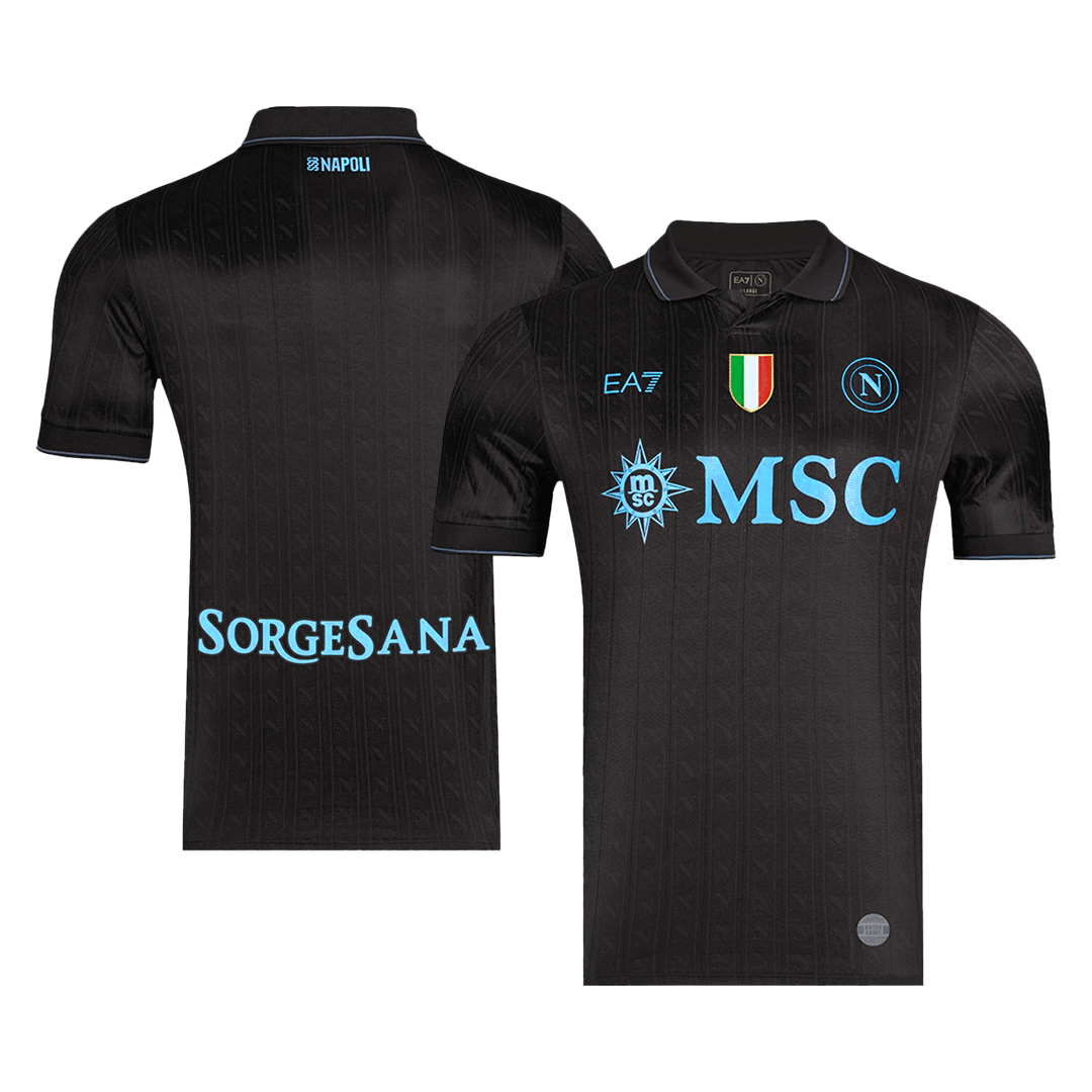 Napoli Third Maillot 2025/26 Noir