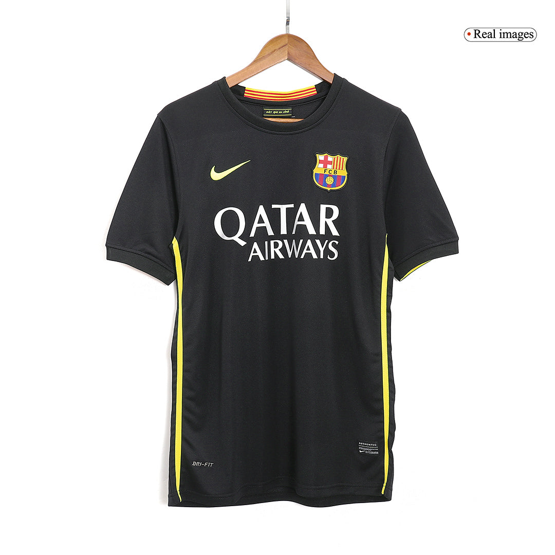 Maillot Rétro Barcelone Troisième 2013/14 Noir