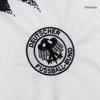 Maillot Rétro Domicile Allemagne 1994 Blanc
