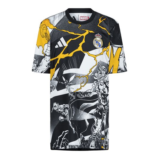 Maillot Real Madrid 2025/26 Noir&Blanc