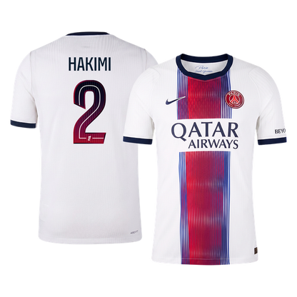 HAKIMI #2 PSG Extérieur Maillot 2026/27 Blanc Joueur