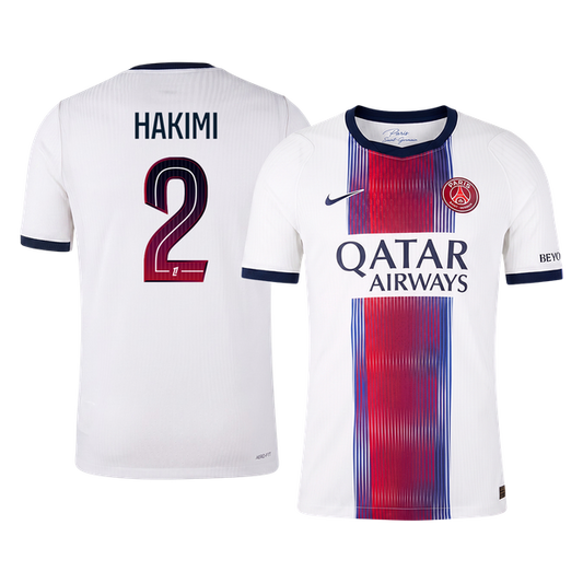 HAKIMI #2 PSG Extérieur Maillot 2026/27 Blanc Joueur