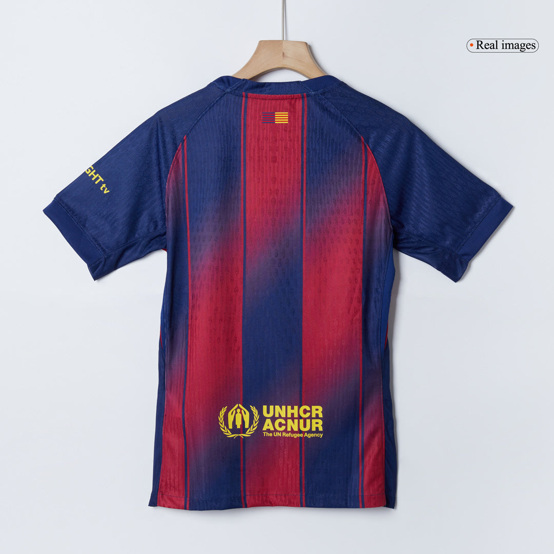 RASHFORD #14 Barcelona Domicile Maillot 2025/26 Rouge&Bleu Joueur - UCL