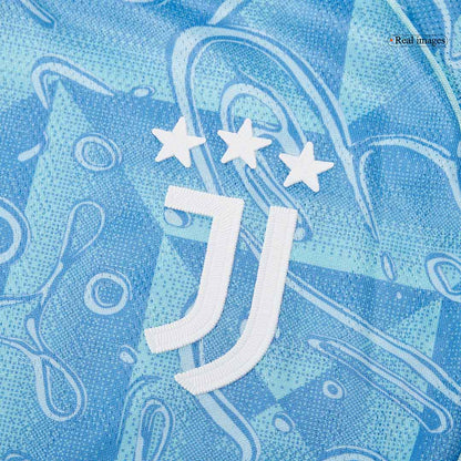 KALULU #15 Juventus Maillot Extérieur 2025/26 Bleu Joueur