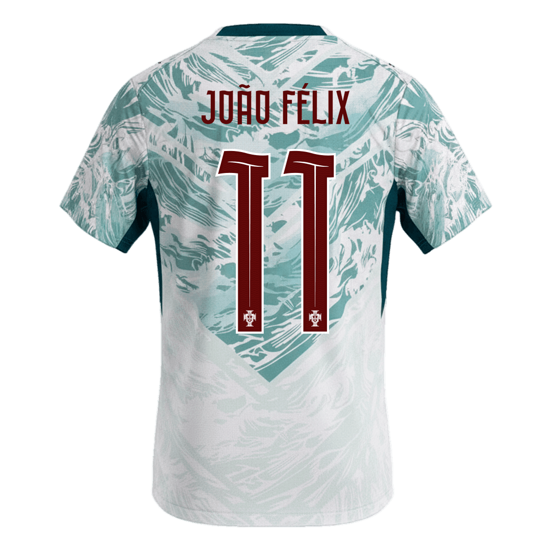 JOÃO FÉLIX #11 Portugal Maillot Domicile - Coupe du Monde 2026 Blanc et Vert