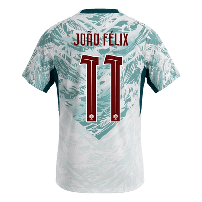 JOÃO FÉLIX #11 Portugal Maillot Domicile - Coupe du Monde 2026 Blanc et Vert