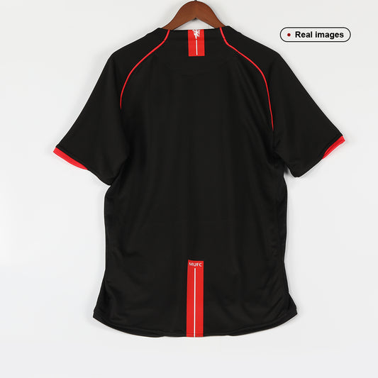 Maillot rétro Manchester United extérieur 2007/08 noir