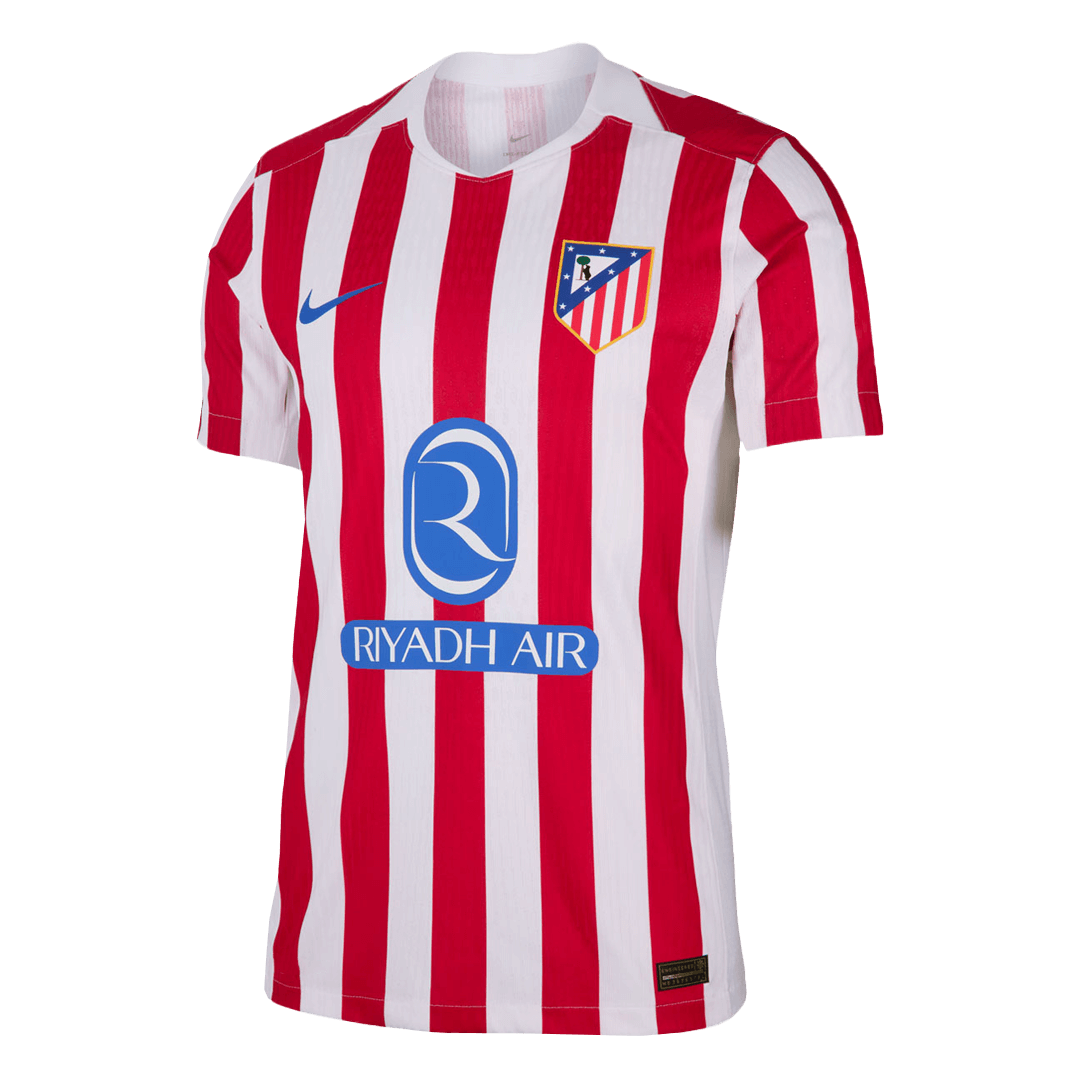 Maillot Domicile Joueur Atletico Madrid 2025/26 Rouge&Blanc