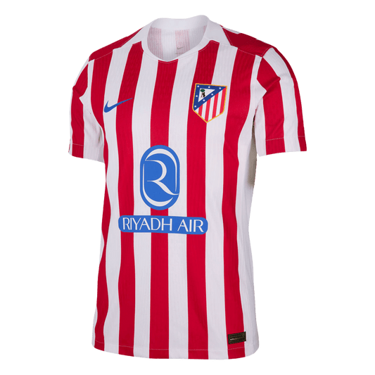 Maillot Domicile Joueur Atletico Madrid 2025/26 Rouge&Blanc