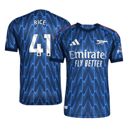 RICE #41 Maillot Arsenal Extérieur 2025/26 Bleu Joueur