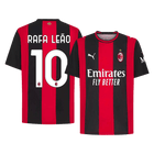 RAFA LEÃO #10 AC Milan Domicile Maillot 2026/27 Rouge&Noir