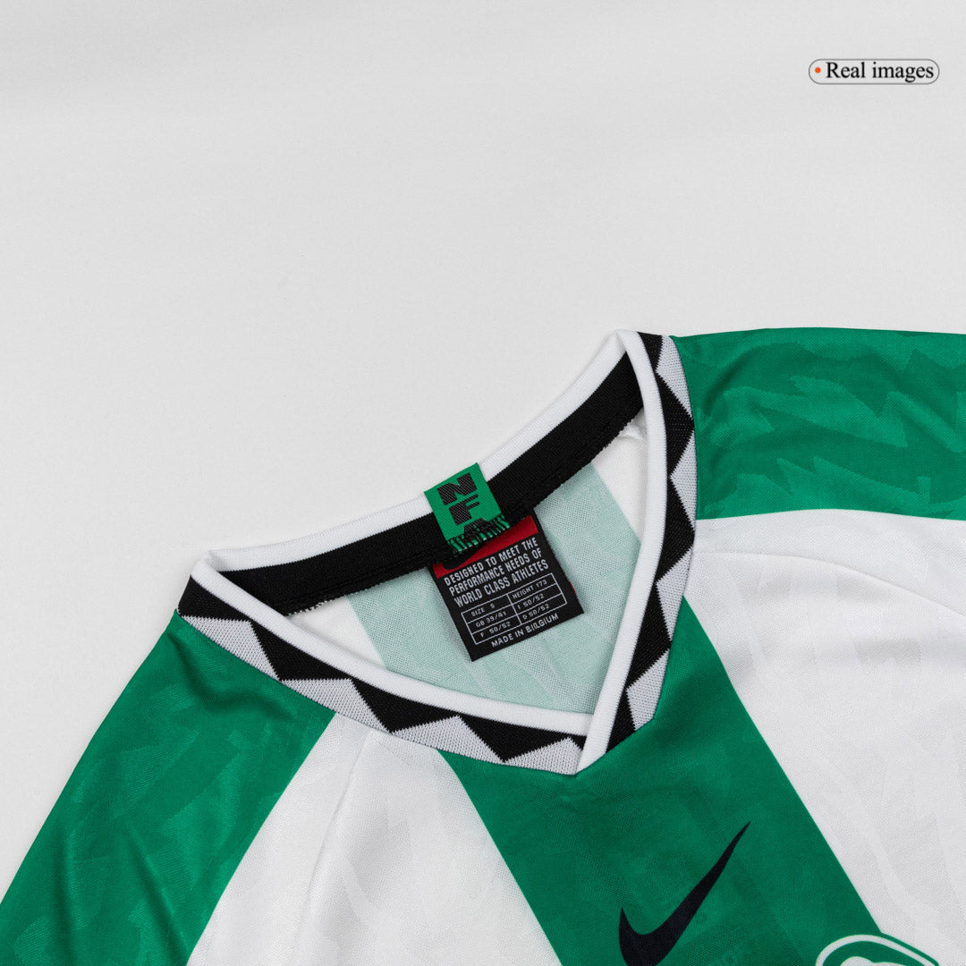 Maillot Rétro Nigeria Extérieur 1996 Vert&Blanc