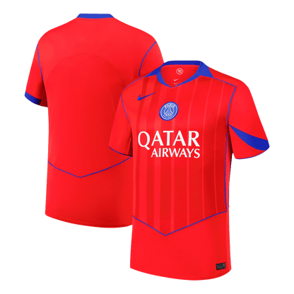 PSG Third Maillot 2025/26 Rouge