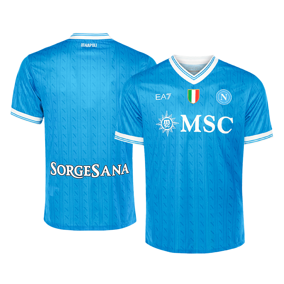 Maillot Domicile Napoli 2025/26 Bleu