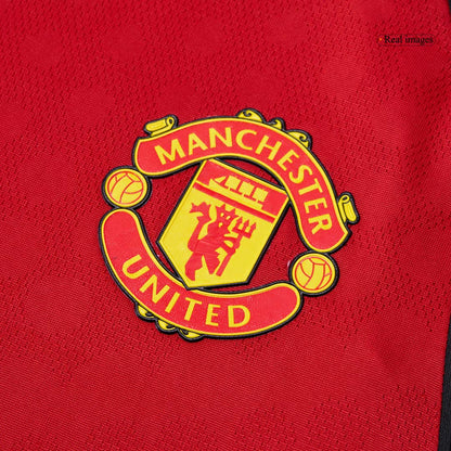 B.FERNANDES #8 Manchester United Domicile Maillot 2025/26 Rouge Joueur