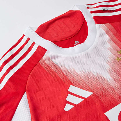 LUIS DÍAZ #14 Bayern Munich Maillot Domicile 2025/26 Rouge Joueur