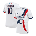 O.DEMBÉLÉ #10 PSG Extérieur Maillot 2025/26 Blanc