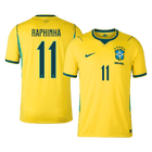 RAPHINHA #11 Brazil Home Shirt - World Cup 2026 Yellow - Super