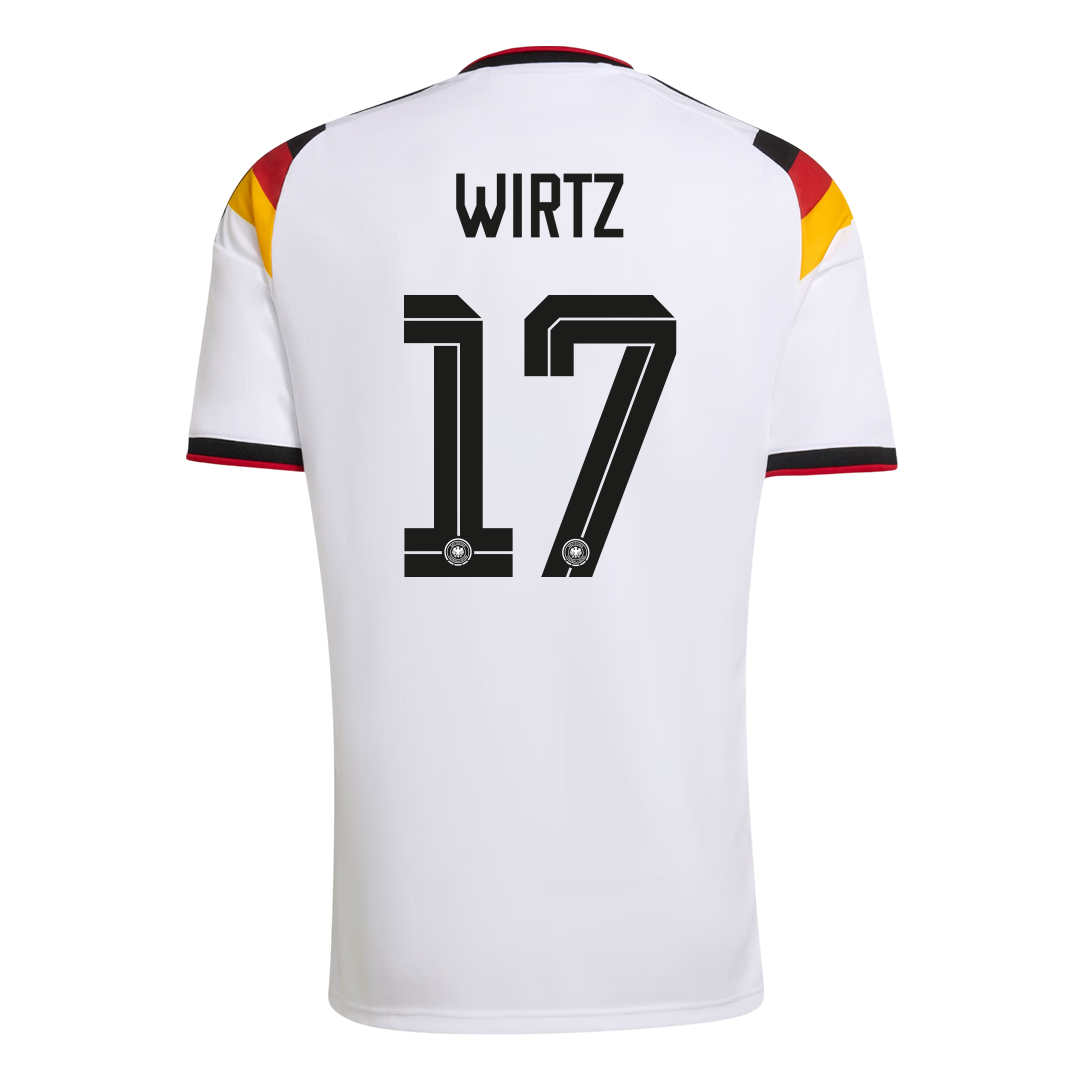 WIRTZ #17 Germany Home Jersey - 2026 World Cup White