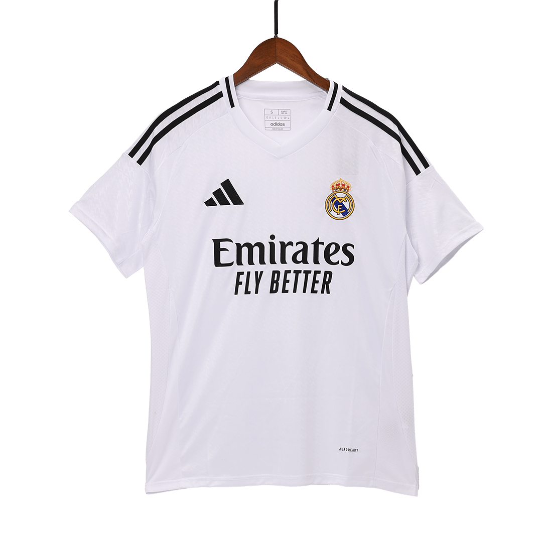 Kit Maillot Domicile Real Madrid 2024/25 Blanc