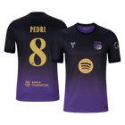 PEDRI #8 Barcelona Extérieur Maillot 2026/27 Black/Purple Joueur - UCL