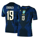 ENDRICK #19 Brazil Away Shirt - 2026 World Cup Navy Player