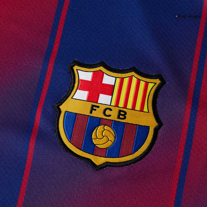 ROONY #19 Barcelone Maillot Domicile 2025/26 Rouge&Bleu - UCL - Super