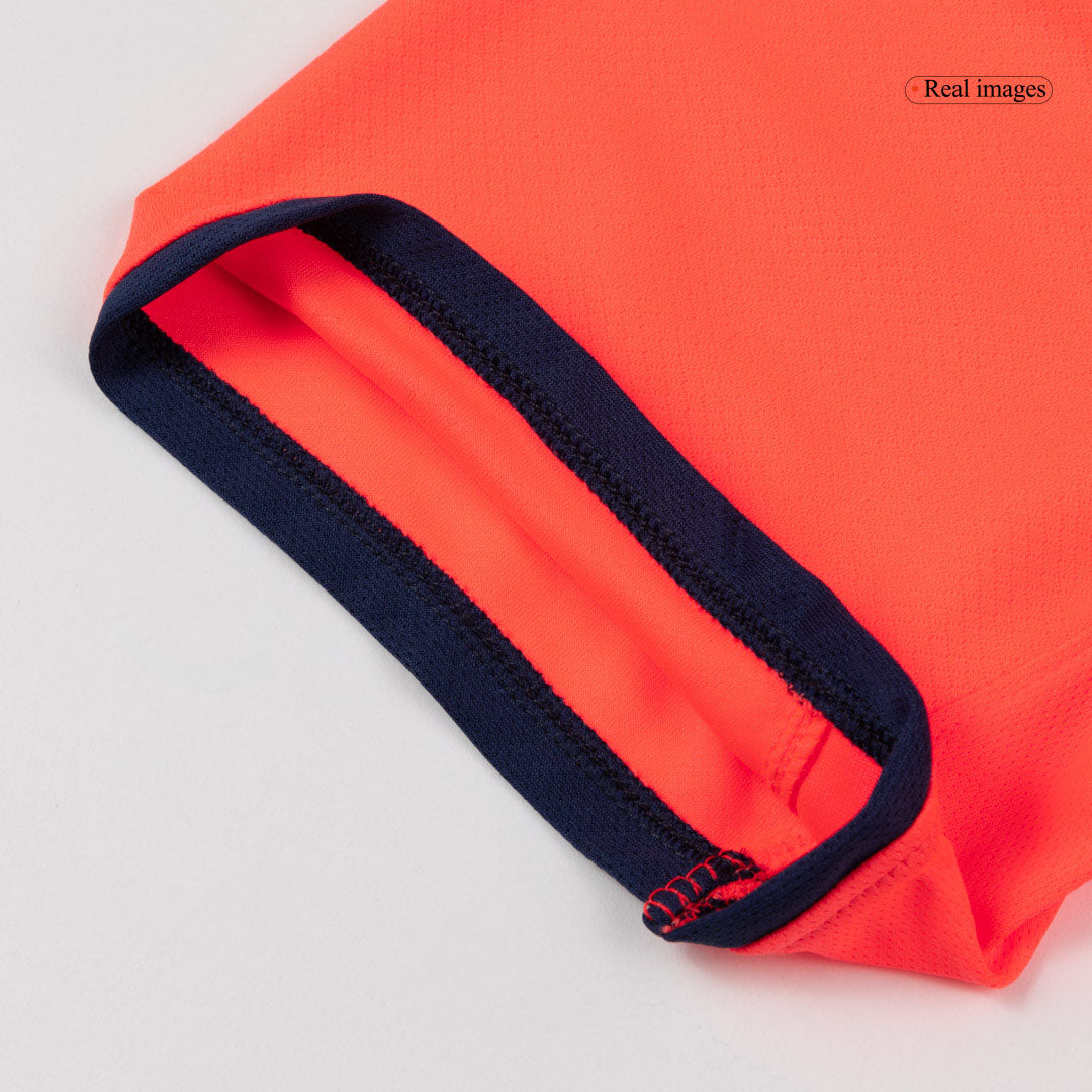 F.DE JONG #21 Barcelone Troisième Maillot 2025/26 Orange - UCL