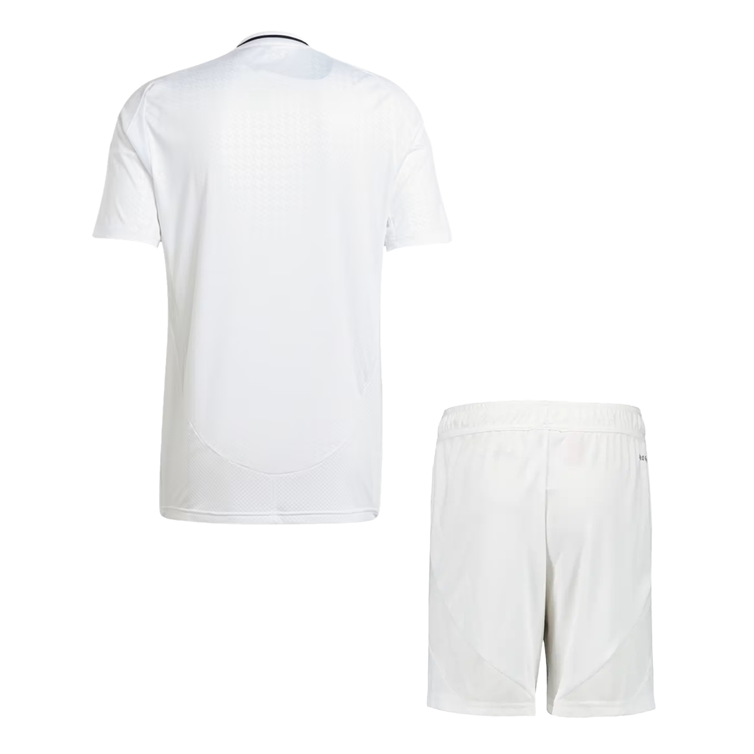 Kit Maillot Domicile Real Madrid 2024/25 Blanc