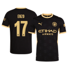 ENZO #17 Manchester City Extérieur Maillot 2026/27 Noir Joueur - UCL