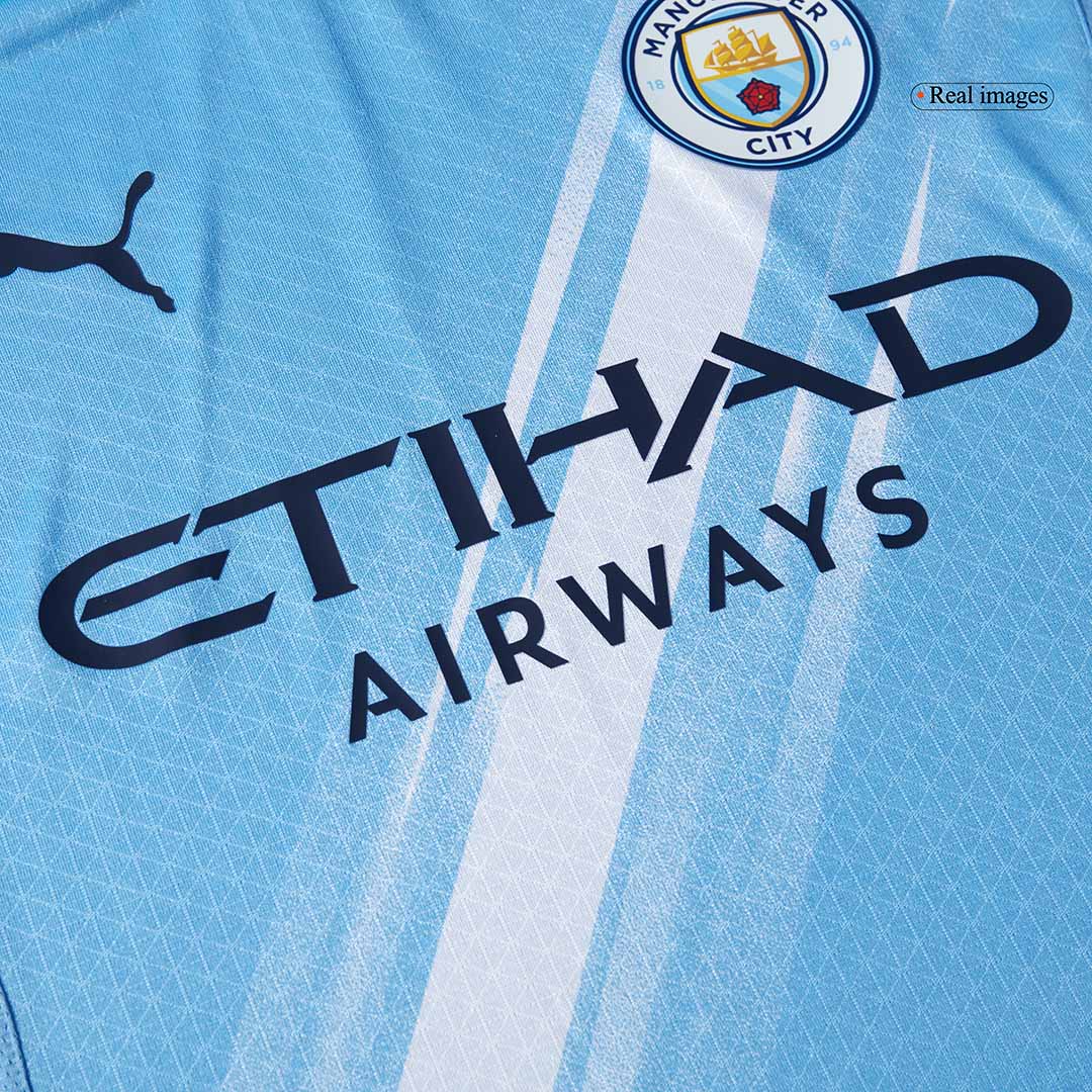 RODRIGO #16 Manchester City Domicile Maillot - Coupe du Monde 2025/26 Bleu Joueur - Club World Cup