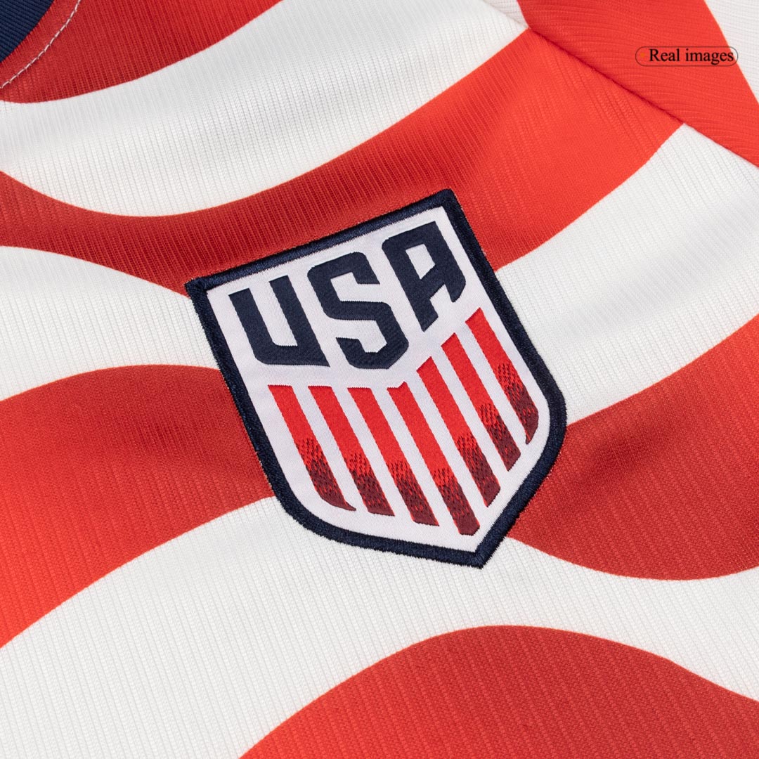 US Home Shirt - World Cup 2026 Red&White - Super