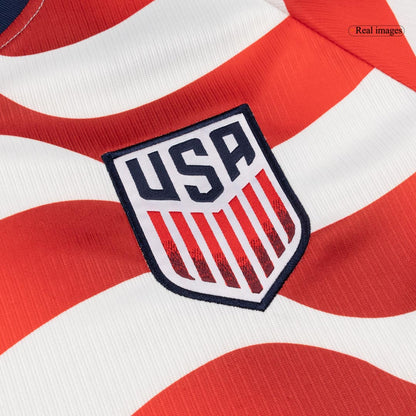 US Home Shirt - World Cup 2026 Red&White - Super