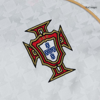 Maillot Rétro Portugal Extérieur 2004 Blanc
