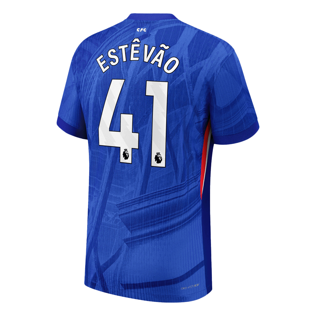 ESTÊVÃO #41 Maillot Domicile Chelsea 2025/26 Bleu Joueur