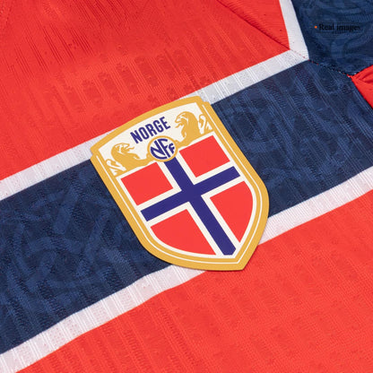 Norway Home Jersey - 2026 World Cup Red Player