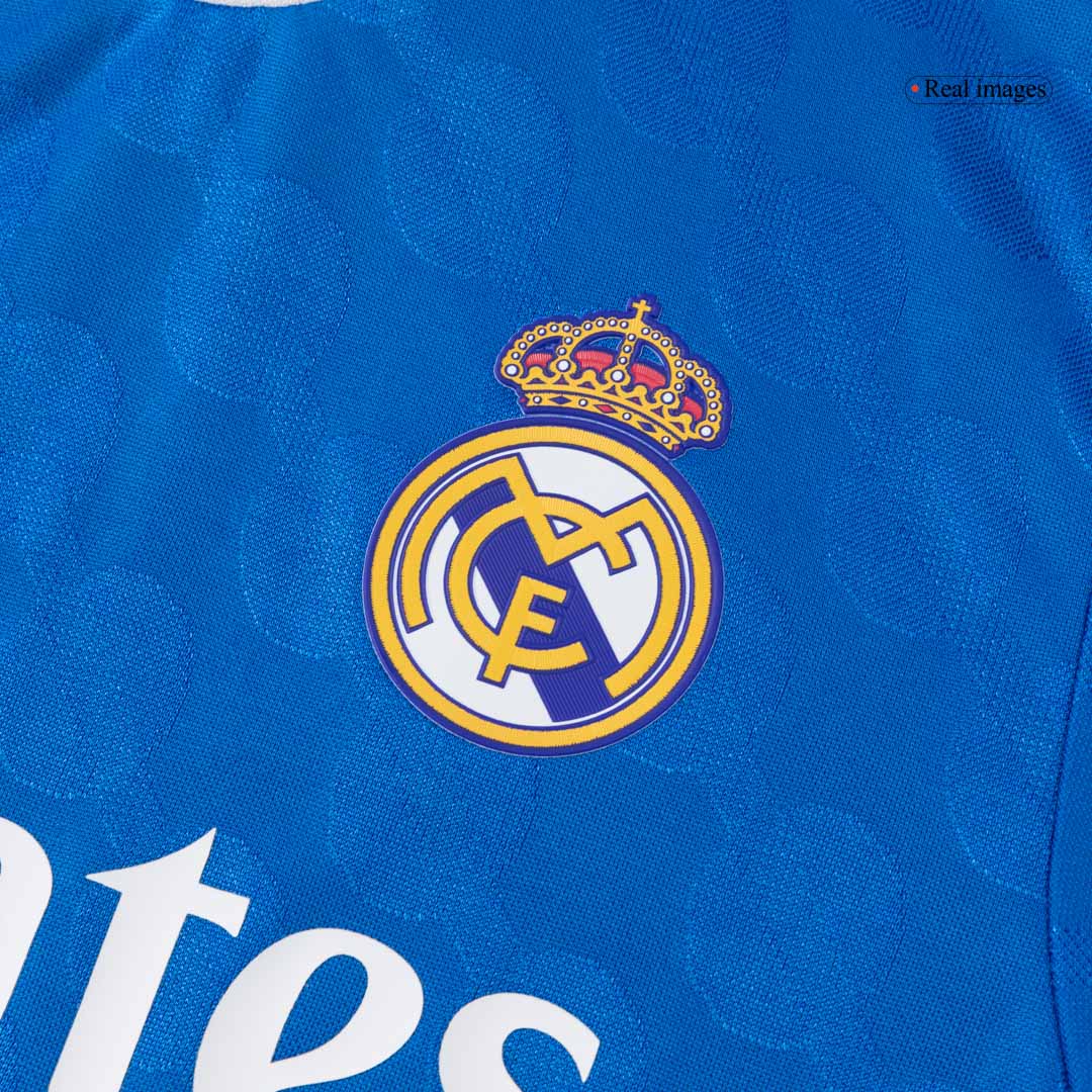 Maillot Real Madrid Extérieur 2025/26 Bleu Joueur